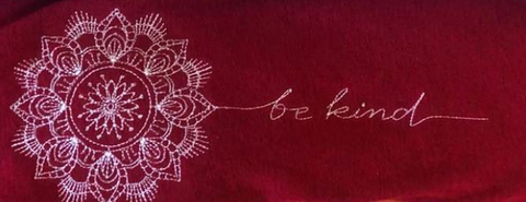 Be Kind Mandala Elegance