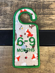 Baby Nursery Embroidered Closet/Wardrobe Dividers Baby Nursery Closet Clothes Organizers Mom Gift Baby shower gift