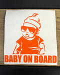 Baby on board vinyl sticker