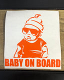 Baby on board vinyl sticker