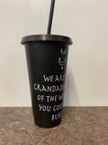 Cold Cup with Straw, Cup, Cold Cups, Tumbler