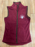 Personalised chest pocket country gilet